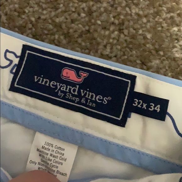 32”x33” Vineyard Vines Baby Blue Pants - Picture 3 of 6